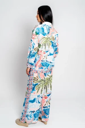 Σετ Παντελόνι Πουκάμισο με Iconic Print